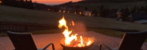 Feuerschale Ferienhaus Tellerhäuser