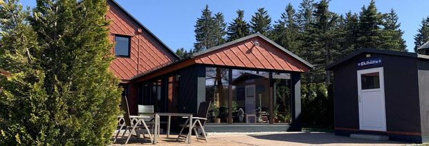Sitzecke Ferienhaus Tellerhäuser / Erzgebirge